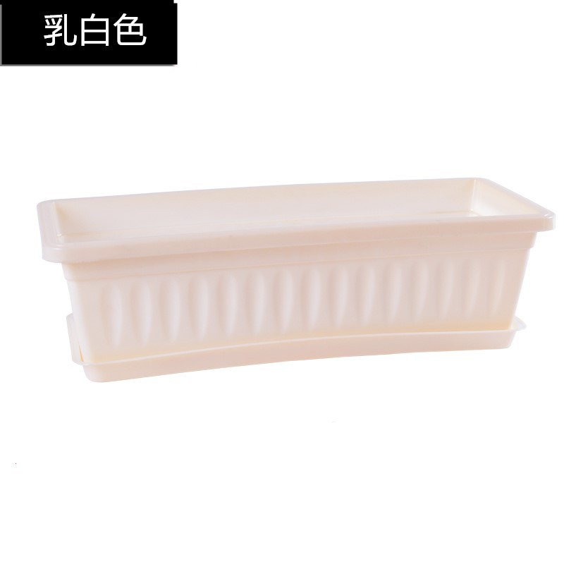 阳台种植盆塑料家用盆栽盆大号加厚草莓种植盆长方形种菜盆